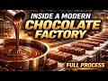 🍫🔥 Inside a Modern Chocolate Factory – Full Process | Factory Full Process 🏭