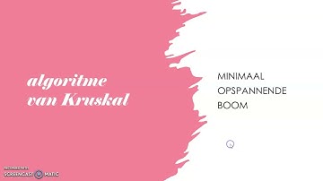 algoritme van Kruskal