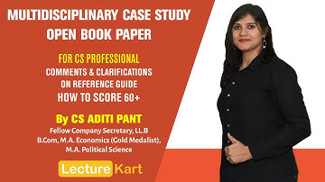Reference Guide & Supplement - Open Book Paper | CS Professional | MDCS | Dec 20 | Score 60+ marks
