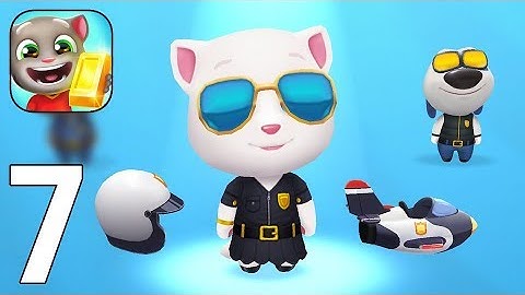 Talking Tom Gold Run Gameplay Walkthrough Part 7 - Agent Angela High Score [iOS/Android Games]