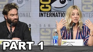 The Big Bang Theory Comic Con Panel 2017 PART 1