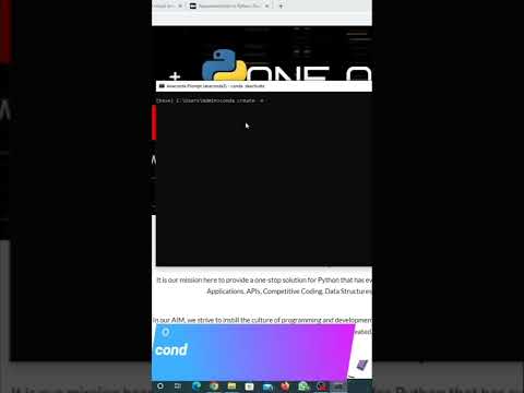 virtualenvironment venv | anaconda | #pythonprogramming
