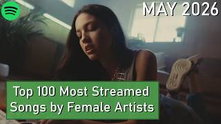 Top 100 Most Streamed Songs by Female Artists