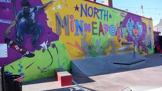 Juxtaposition Arts Skate Plaza Minneapolis "sk8parkatlas"