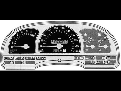 Как снять панель приборов ОПЕЛЬ ВЕКТРА А