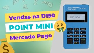 [PASSO A PASSO] Como Vender na Maquininha MINI POINT D150 do Mercado Pago 2022 (Simples e Rápido) screenshot 4