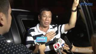 Media Interview - Davao City 9/23/2016