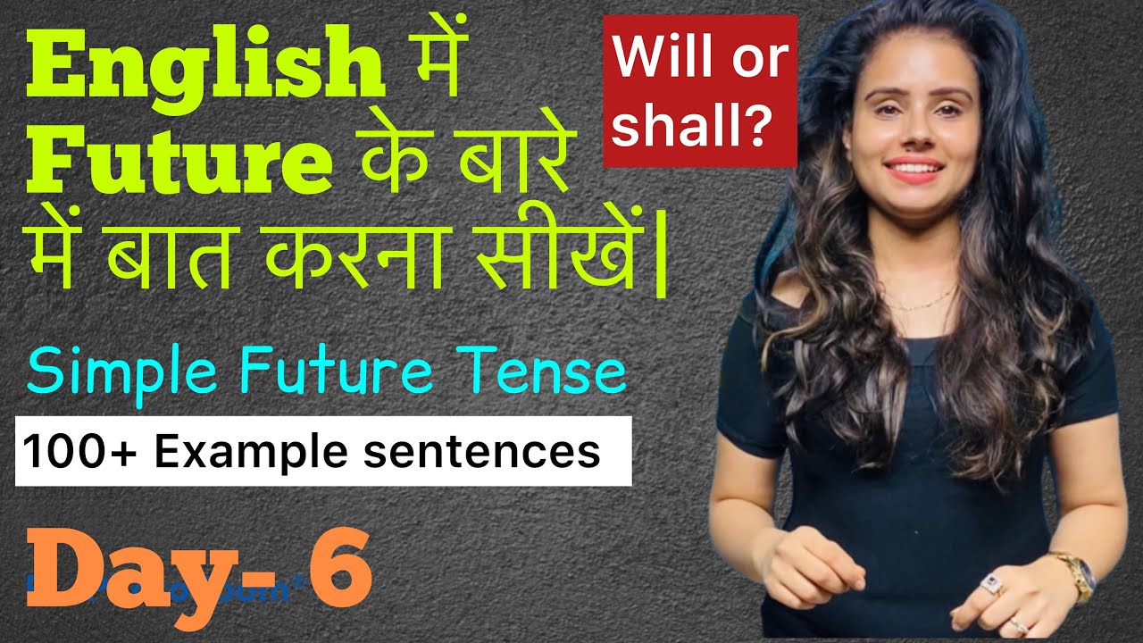 Future indefinite Tense- Learn to talk about Future in English | English Speaking course - Day 6