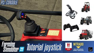 FARMING SIMULATOR 22 - TUTORIAL JOYSTICK (PC/CONSOLE) - Tutorial per sistemare i comandi principali screenshot 2