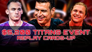 Final Table $5k TITANS  Addamo | Bonomo | Lena900 Cards-UP Poker Replay