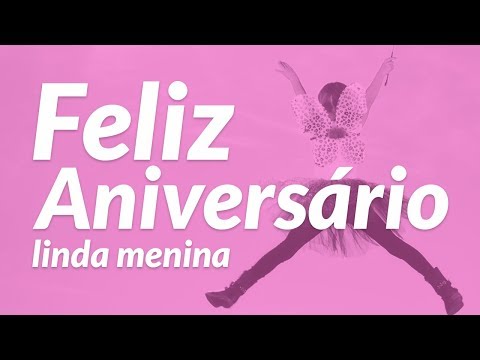 Linda Mensagem de Aniversário de Meninas