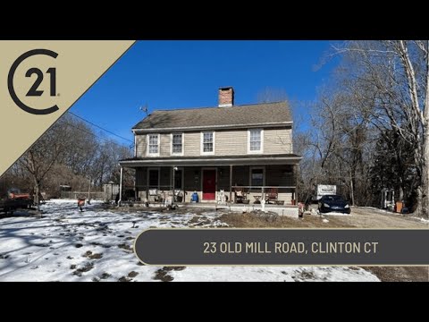 23 Old Mill Road, Clinton, CT home video tour