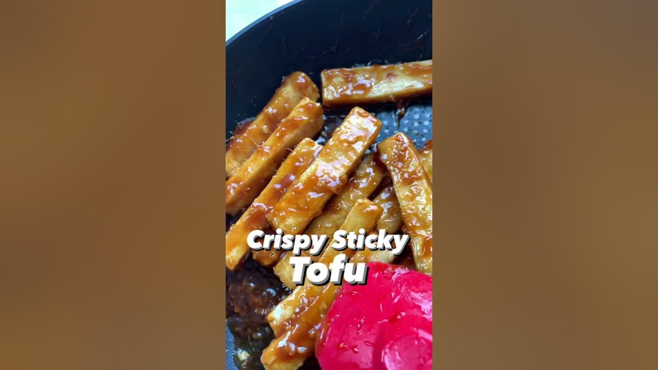 Crispy Sticky Tofu - Cooking With Ayeh