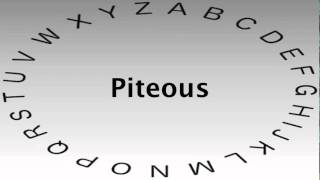 SAT Vocabulary Words and Definitions — Piteous