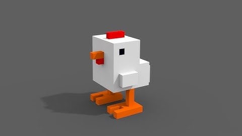 Vicious Dino - Speedart Voxel Chicken