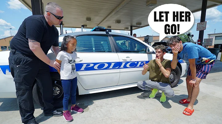 POLICE PRANK ON LITTLE SISTER!