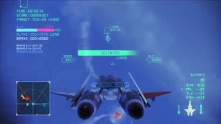 Ace Combat Infinity - Moscow Battle (HARD) (Lv.9 ADFX-01 -Pixy-)