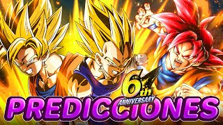 Goku God? Super Vegito? | Predicciones 6thº Aniversario | #dblegends