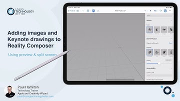 Adding images and Keynote drawings to Reality Composer