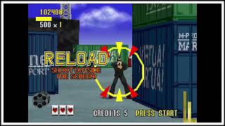 Sega Saturn - Virtua Cop with (Sinden lightgun)