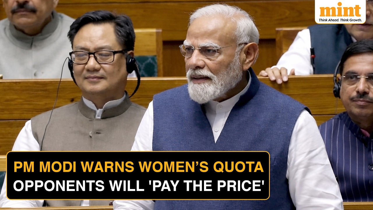'No Politics': PM Modi Attacks Opposition Over Women’s Reservation In ...