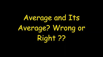MS Excel Trick 0009​ Average Function (100 Mints 100 Function Series)