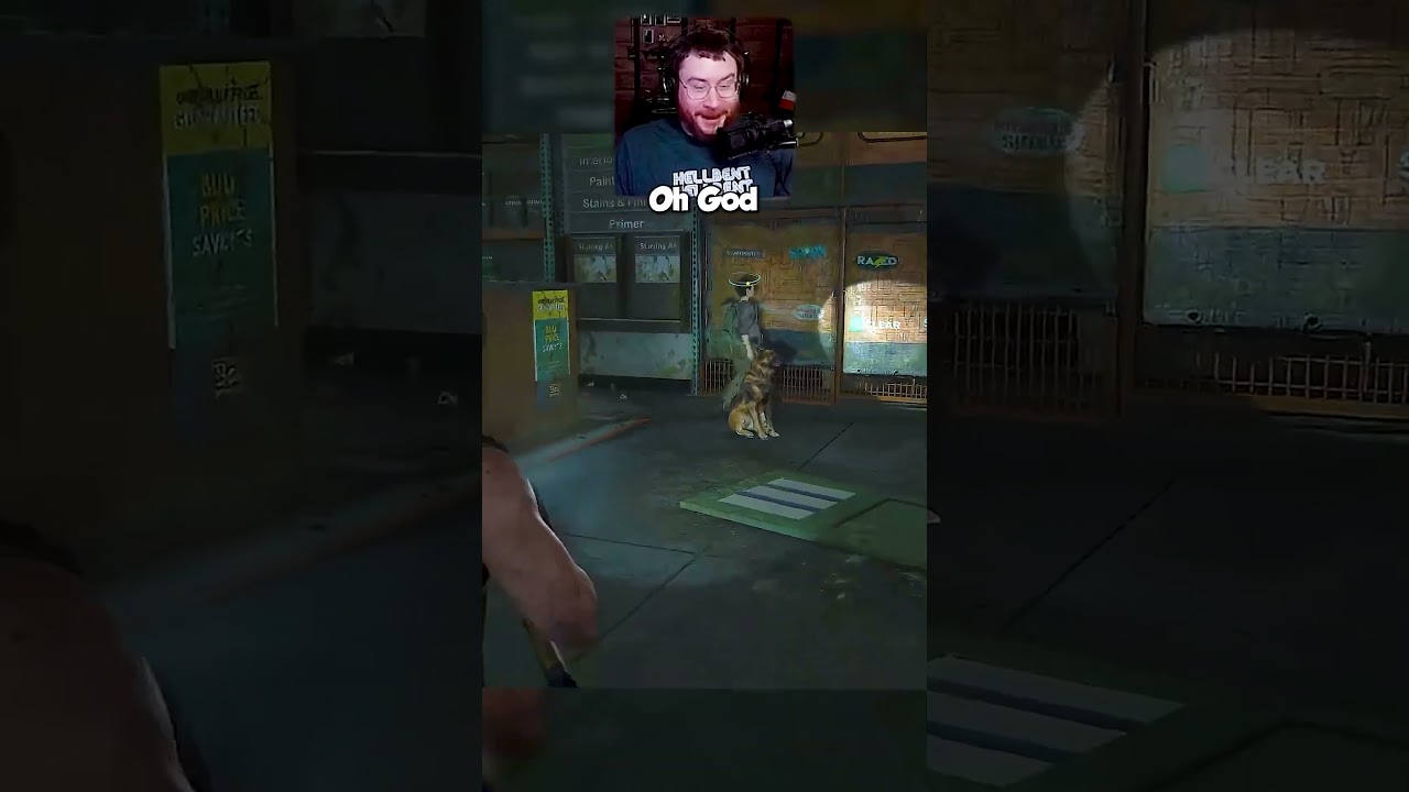 Abby’s Brick Throw Gone Wrong 😂 (TLOU2 Remastered)