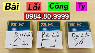 Bài Lỗi CôngTy | Bài Lỗi Tam Giác ,Móc Câu ,ô Vuông, Số Mới BÀI ĐẸP