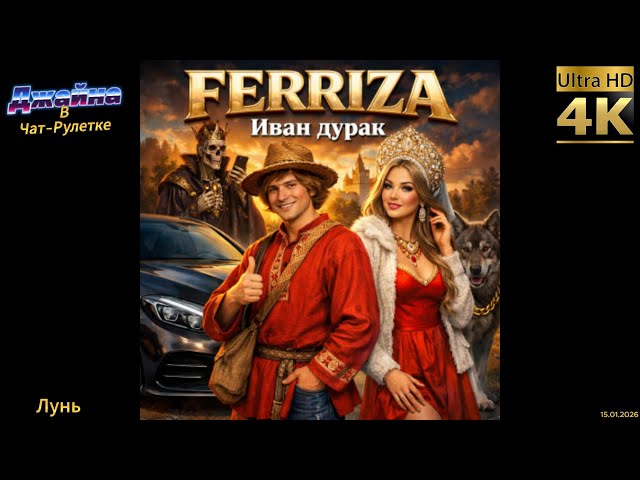 FERRIZA - Иван дурак. 4К видео. Джайна. Девушка танцует в чатрулетке