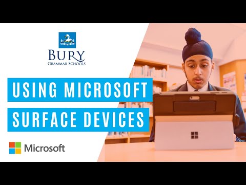 Jo Anderson - Using Microsoft Surfaces at Bury Grammar Schools