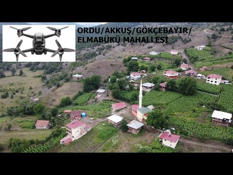 Ordu/Akkuş/Gökçebayır/Elmabükü Drone Çekim-2 (Ağustos-2021)