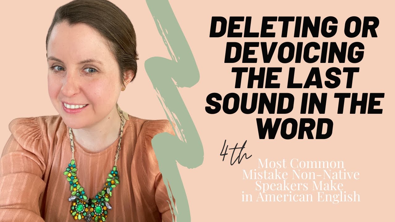 Deleting or Devoicing the Last Sound in the Word