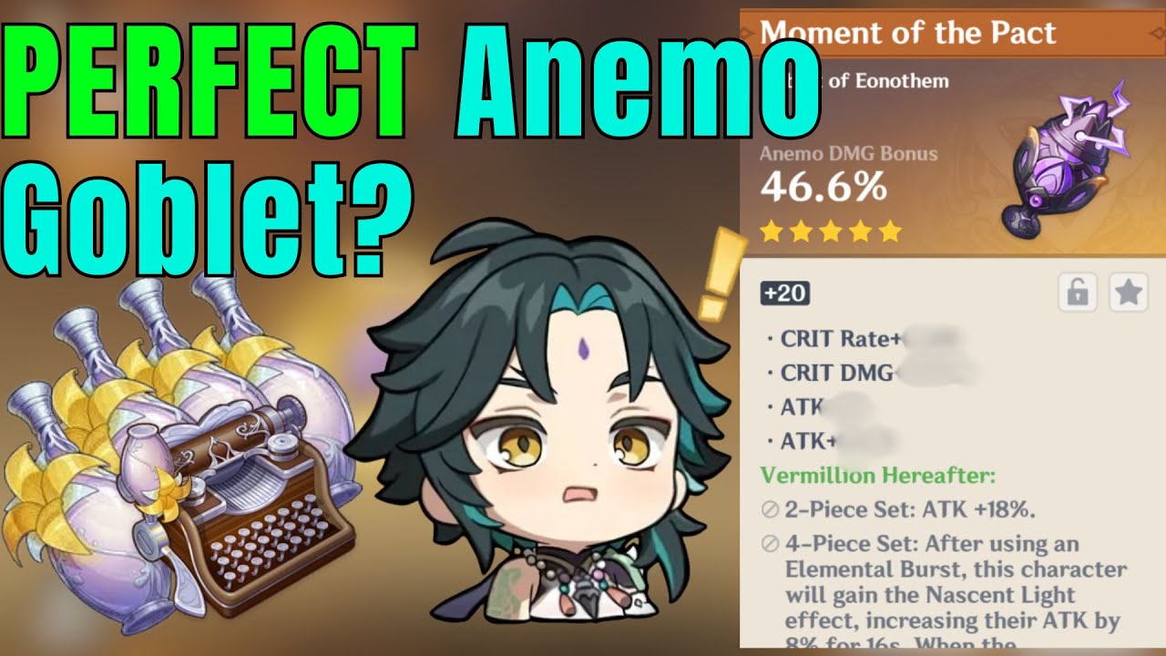 Can I get a PERFECT Anemo goblet for my Xiao? | Genshin Impact  