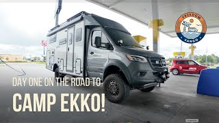 Day One on the Road to Camp EKKO! 🚐✨