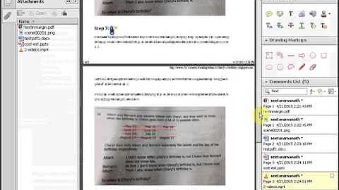 Attach any file to a pdf by using Adobe Reader XI