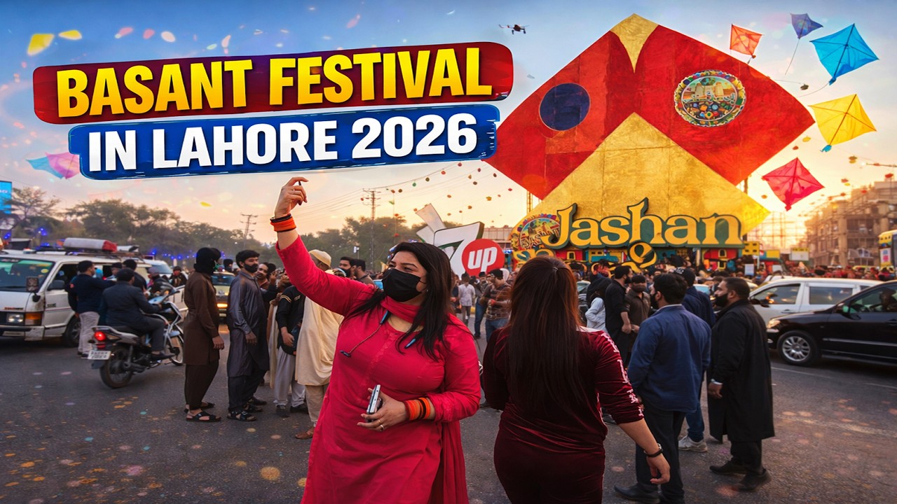 Lahore Basant 2026 Biggest Kite Festival of the Year Smiles, Colors & Celebration 