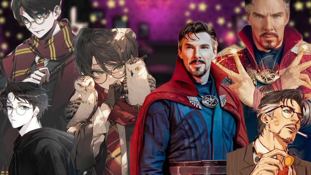 Реакция персонажей ГП на Гарри Поттера как Доктор Стрэндж