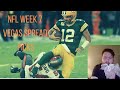 GIFFS NFL WEEK 7 OVER UNDER VEGAS SPREAD PICKS - YouTube
