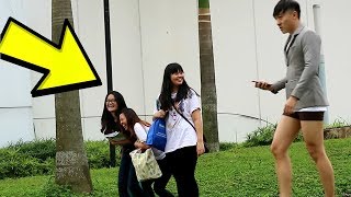 LUPA PAKE CELANA GAES - Prank Indonesia