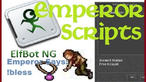 Recconect and go cavebot after death+bless [2016] Elfbot Tutoriais