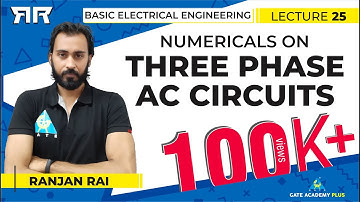 Basic Electrical Engineering | Module 3 | Numericals on three phase AC circuits (Lecture 25)