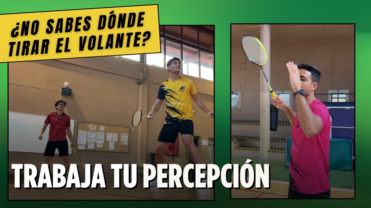 ¿Dónde Enviar el Volante? Aprende a leer a tu rival en Bádminton