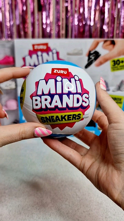 Mini Brands Sneakers! #minibrandssneakers #minibrands #miniatures