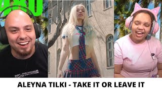 OMG 😲 | Aleyna Tilki - Take It Or Leave It | COUPLE REACTS | Aleyna Tilki (REACTION!!!)