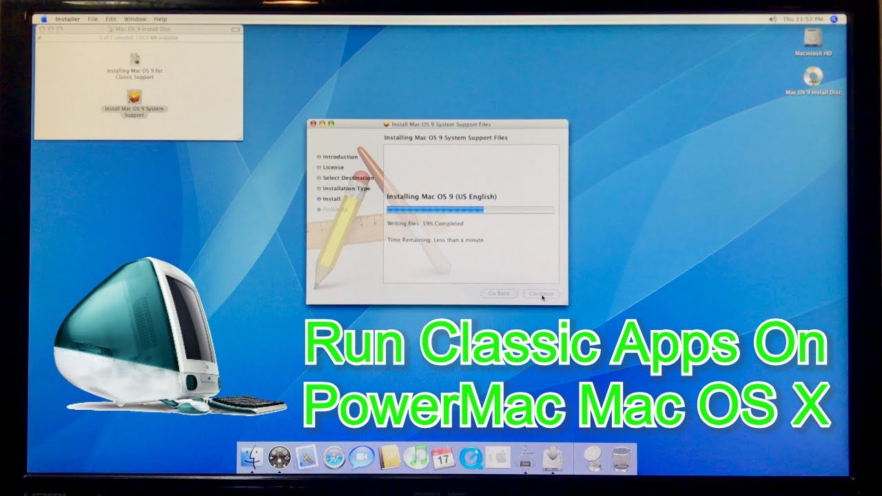 How To Enable Classic Mode on old PowerMac, PowerBook, iMac G4 or