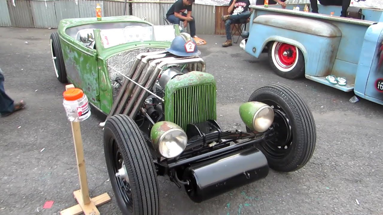 Kontes Mobil Klasik Hot Rod Indonesia Hot Rod Weekend Party 2015