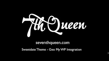 Sweetdate WP Theme - BuddyPress Geo My WP Integration