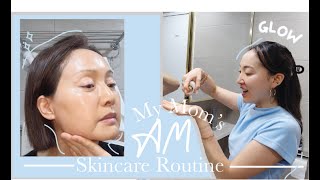 Following My 59 Year Old Mom's Morning Skincare Routine