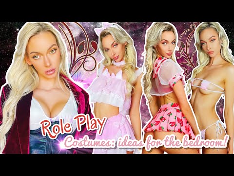LINGERIE TRY ON HAUL WITH DOSSIER! (ROLE PLAY COSTUMES) | ITSKRYSTAL