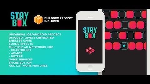 Stay in the Box   Buildbox template - sellmyapp.com